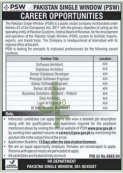 Advertisement For PSW Jobs 2025